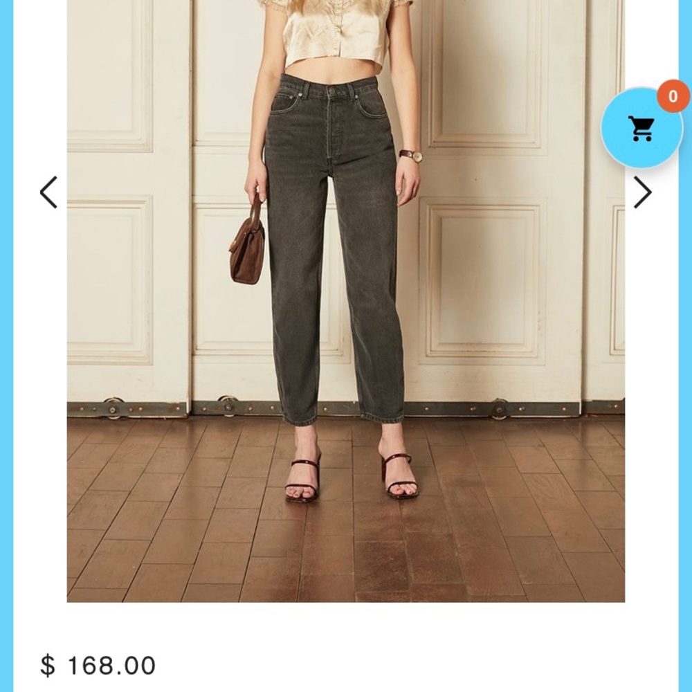 Las Olas White Denim Jeans